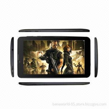 7-inch Dual Core Tablet PCs with 3G Calling, 3.7V, 2,700mAh Battery